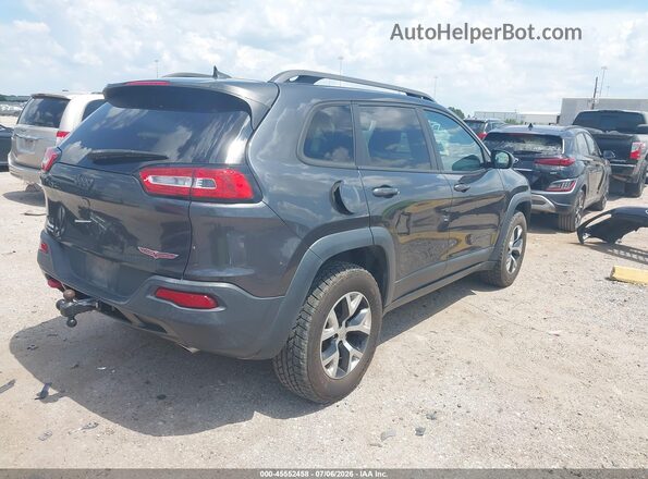 1C4PJMBS0GW103248 2016 JEEP CHEROKEE Black Tył prawy