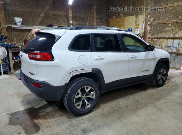 1C4PJMBS0HW558084 2017 JEEP CHEROKEE White Задня права чверть