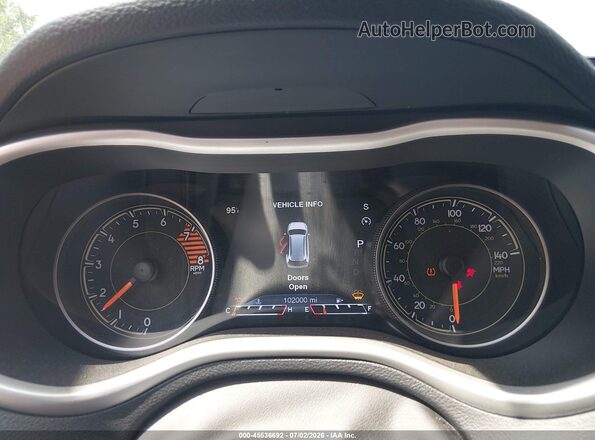 1C4PJMBS0HW612791 2017 JEEP CHEROKEE Gray Vista de los asientos traseros