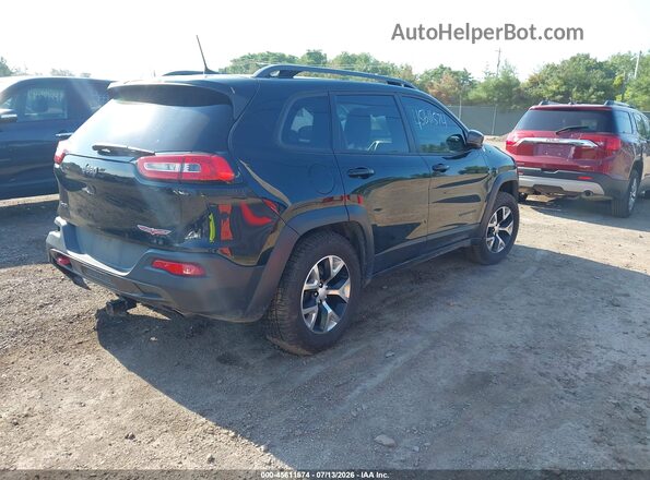 1C4PJMBS0HW651171 2017 JEEP CHEROKEE Black Հետևի աջ