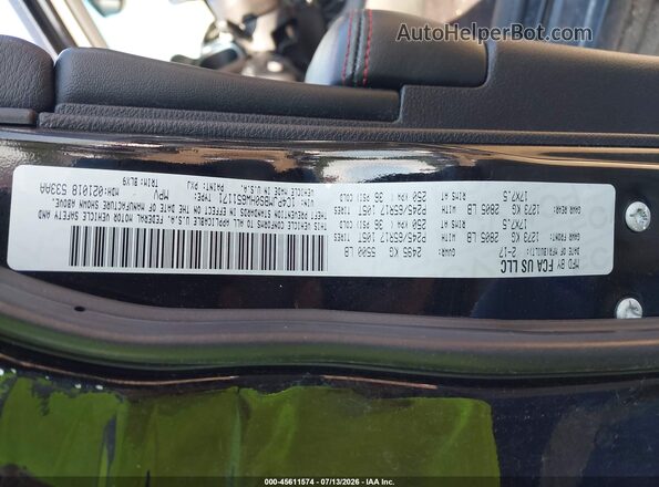1C4PJMBS0HW651171 2017 JEEP CHEROKEE Black Շարժիչի բաժամունքի տեսք