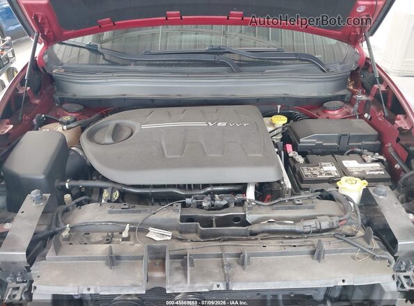 1C4PJMBS1GW104585 2016 JEEP CHEROKEE Burgundy Rear view