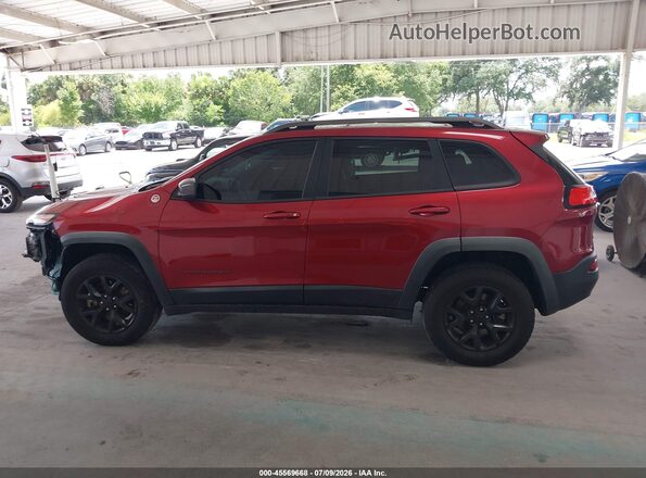 1C4PJMBS1GW104585 2016 JEEP CHEROKEE Burgundy 