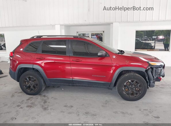 1C4PJMBS1GW104585 2016 JEEP CHEROKEE Burgundy 360 interior view