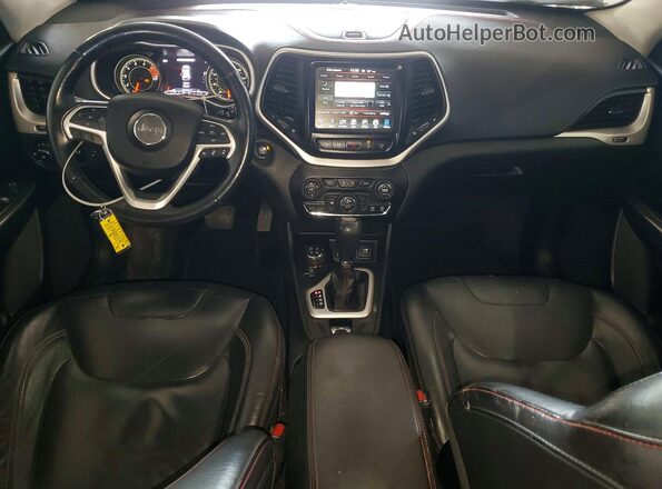 1C4PJMBS1GW132421 2016 JEEP CHEROKEE Blue Dashboard view