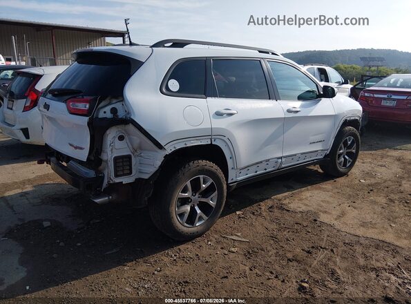 1C4PJMBS1GW156119 2016 JEEP CHEROKEE Белый Задняя правая четверть