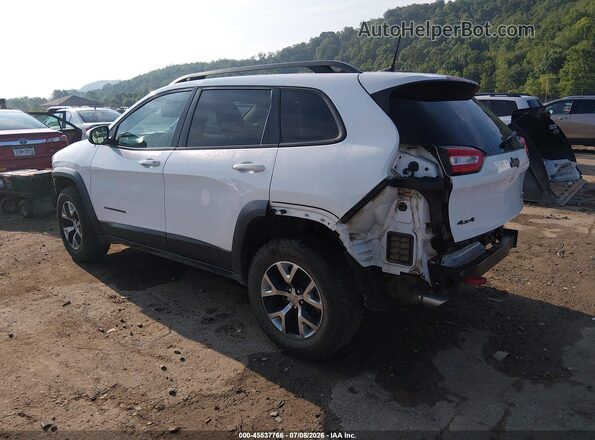 1C4PJMBS1GW156119 2016 JEEP CHEROKEE Белый Задняя левая четверть