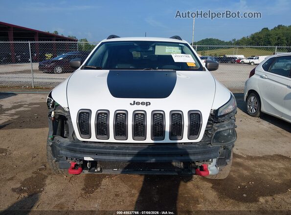 1C4PJMBS1GW156119 2016 JEEP CHEROKEE Белый Вид задней части салона