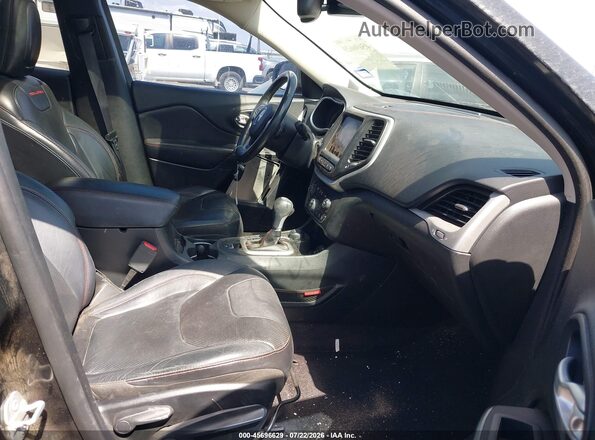 1C4PJMBS2GW368785 2016 JEEP CHEROKEE Черный Вид салона спереди