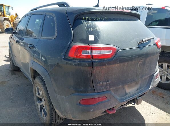 1C4PJMBS2GW368785 2016 JEEP CHEROKEE Черный Задняя левая четверть