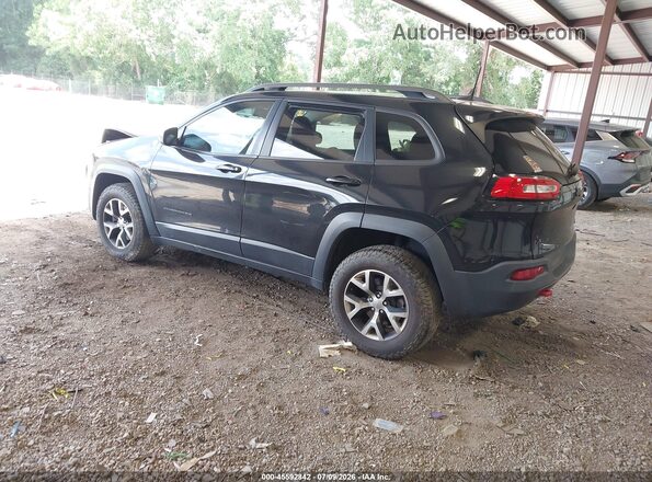 1C4PJMBS3GW163721 2016 JEEP CHEROKEE Black Հետևի ձախ