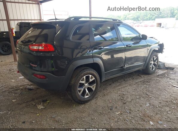1C4PJMBS3GW163721 2016 JEEP CHEROKEE Black Հետևի աջ