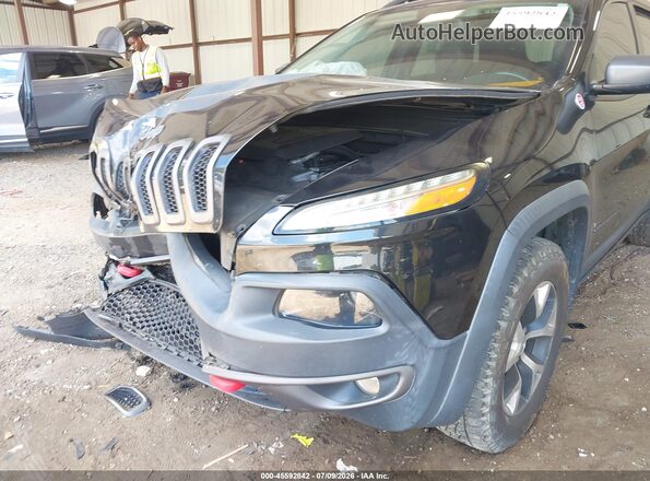 1C4PJMBS3GW163721 2016 JEEP CHEROKEE Black Դիմացի տեսք
