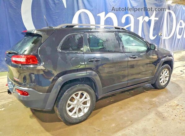 1C4PJMBS3GW224582 2016 JEEP CHEROKEE Black Trasero derecho