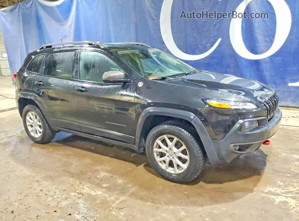 1C4PJMBS3GW224582 2016 JEEP CHEROKEE Black Delantero derecho