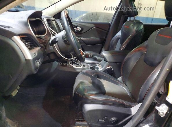 1C4PJMBS3GW224582 2016 JEEP CHEROKEE Black Vista interior delantera