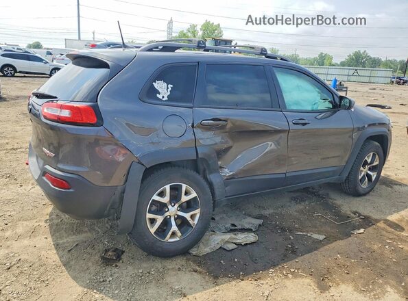 1C4PJMBS3HW510143 2017 JEEP CHEROKEE Gray Հետևի աջ