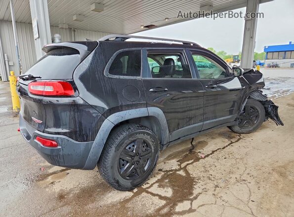 1C4PJMBS4GW128542 2016 JEEP CHEROKEE Black Задня права чверть