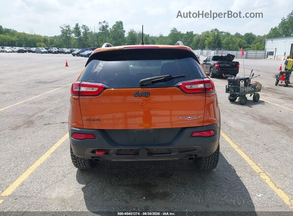 1C4PJMBS4GW155627 2016 JEEP CHEROKEE Orange 