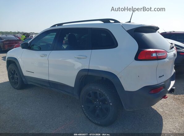 1C4PJMBS4HW503993 2017 JEEP CHEROKEE Белый Задняя левая четверть