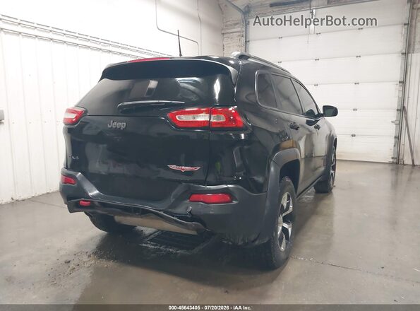 1C4PJMBS4HW622448 2017 JEEP CHEROKEE Black Задня права чверть