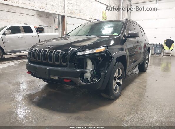 1C4PJMBS4HW622448 2017 JEEP CHEROKEE Black Передня ліва чверть