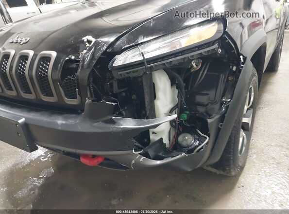 1C4PJMBS4HW622448 2017 JEEP CHEROKEE Black Вид спереду