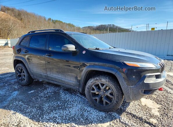 1C4PJMBS5GW132406 2016 JEEP CHEROKEE Black Front right
