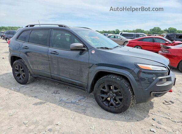 1C4PJMBS7GW323079 2016 JEEP CHEROKEE Charcoal Front right