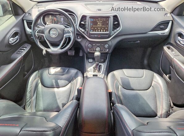 1C4PJMBS7GW323079 2016 JEEP CHEROKEE Charcoal Dashboard view