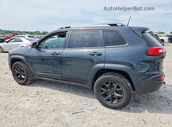 1C4PJMBS7GW323079 2016 JEEP CHEROKEE Charcoal Rear left