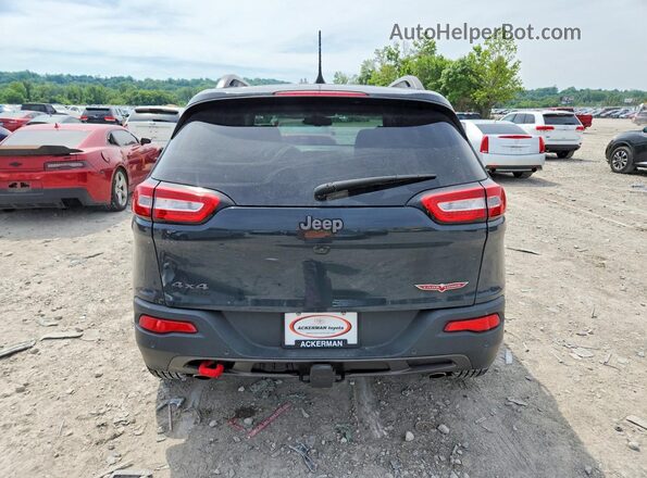 1C4PJMBS7GW323079 2016 JEEP CHEROKEE Charcoal Rear view
