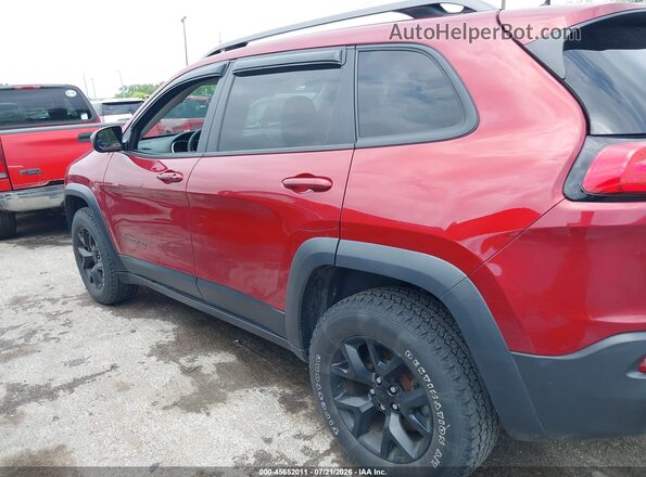 1C4PJMBS7HW645349 2017 JEEP CHEROKEE Red Widok wnętrza 360 stopni