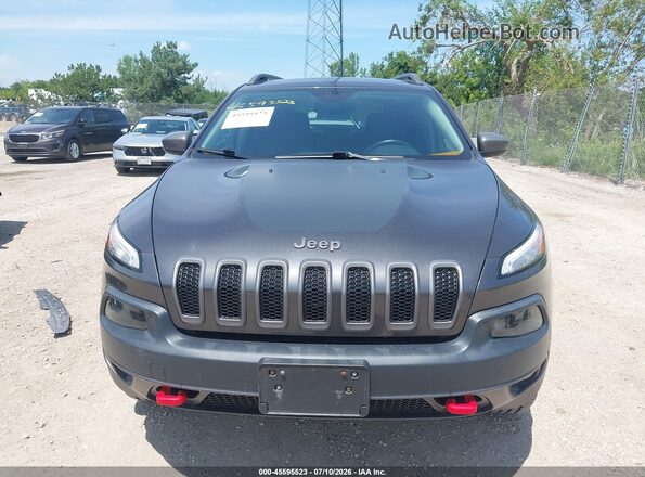 1C4PJMBS8GW103269 2016 JEEP CHEROKEE Gray Սարքավորումների վահանակի տեսք
