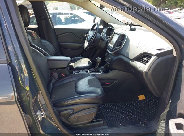 1C4PJMBS8GW289752 2016 JEEP CHEROKEE Gray Вид салону спереду