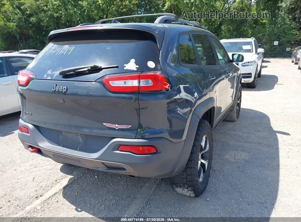 1C4PJMBS8GW289752 2016 JEEP CHEROKEE Gray Задня права чверть