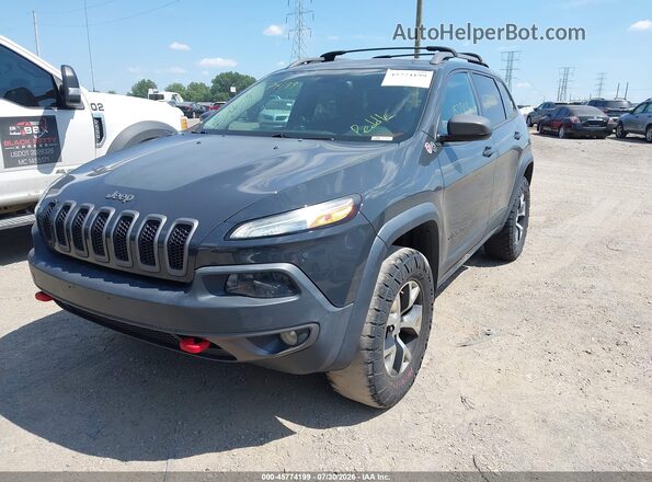 1C4PJMBS8GW289752 2016 JEEP CHEROKEE Gray Передня ліва чверть