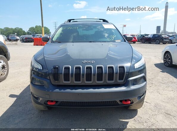 1C4PJMBS8GW289752 2016 JEEP CHEROKEE Gray Вид щитка приладів