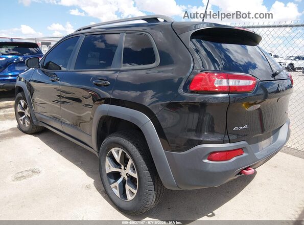 1C4PJMBS8GW313872 2016 JEEP CHEROKEE Black Rear left