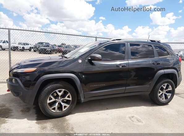 1C4PJMBS8GW313872 2016 JEEP CHEROKEE Black 360 interior view