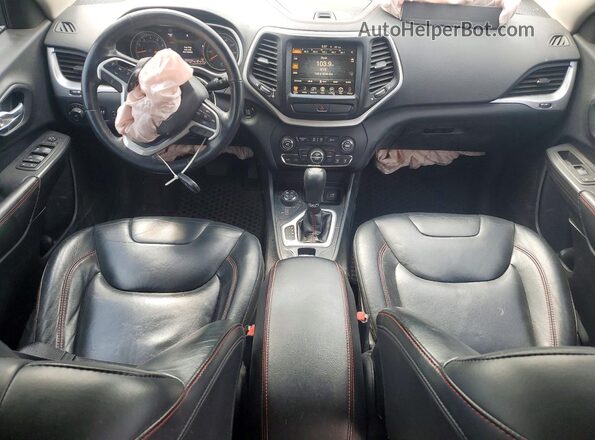 1C4PJMBS9GW224599 2016 JEEP CHEROKEE Charcoal Вид панелі приладів