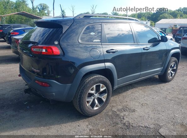 1C4PJMBS9GW277755 2016 JEEP CHEROKEE Black Задня права чверть