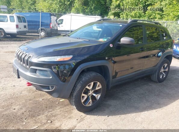 1C4PJMBS9GW277755 2016 JEEP CHEROKEE Black Передня ліва чверть