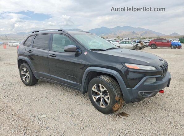 1C4PJMBSXGW179155 2016 JEEP CHEROKEE Black Przód prawy