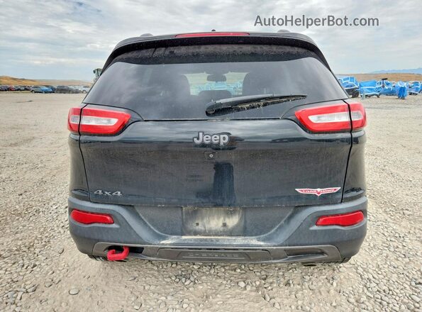 1C4PJMBSXGW179155 2016 JEEP CHEROKEE Black Widok z tyłu