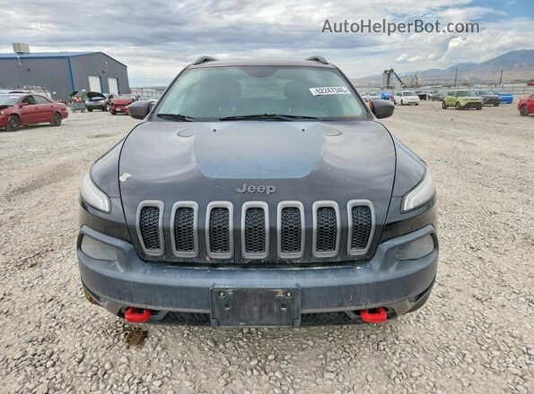 1C4PJMBSXGW179155 2016 JEEP CHEROKEE Black Widok z przodu