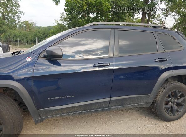 1C4PJMBSXGW208959 2016 JEEP CHEROKEE Blue უკანა სალონის ხედი