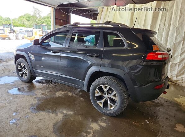 1C4PJMBSXGW247101 2016 JEEP CHEROKEE Black Հետևի ձախ