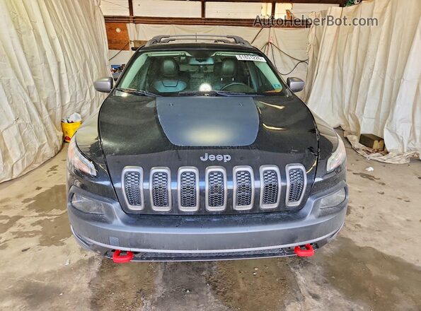 1C4PJMBSXGW247101 2016 JEEP CHEROKEE Black Դիմացի տեսք
