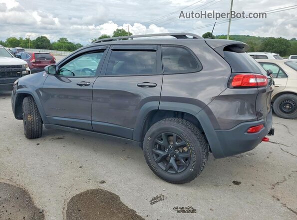 1C4PJMBSXHD227170 2017 JEEP CHEROKEE Charcoal Հետևի ձախ